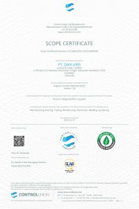 Scope Certificate (1) Scope Certificate (1)